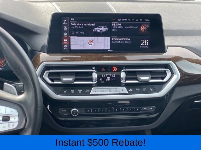Used 2023 BMW X3 xDrive30i image 9