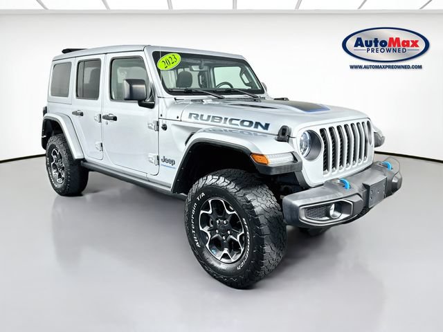Used 2023 Jeep Wrangler Unlimited Rubicon 4xe w/ Cold Weather Group AWD/4WD video 1