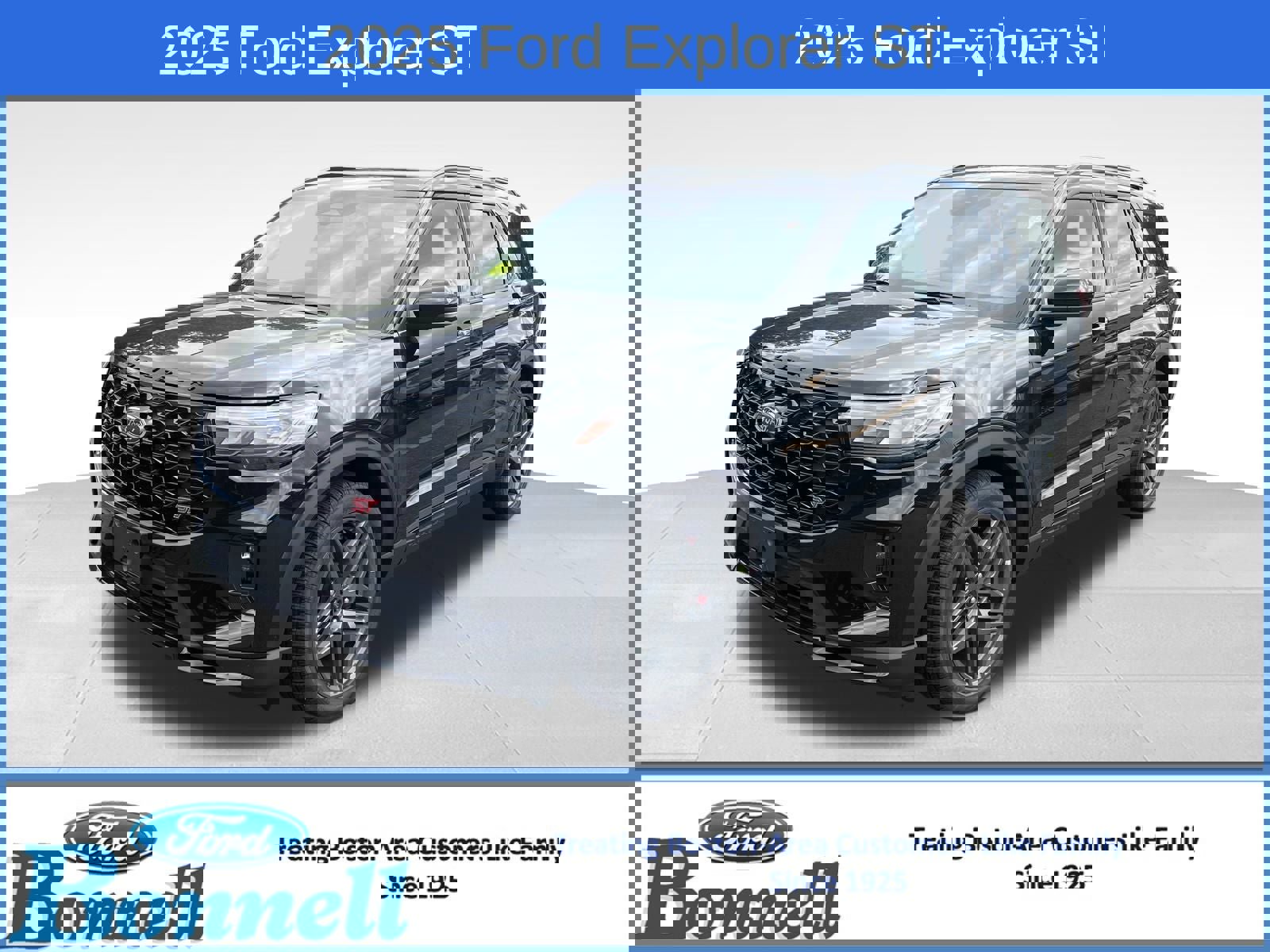 New 2025 Ford Explorer ST w/ Sun And Sound Package