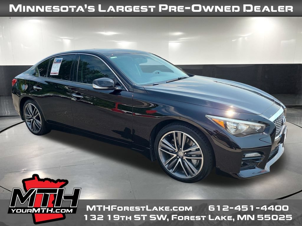 Used 2015 INFINITI Q50 AWD w/ Navigation Package