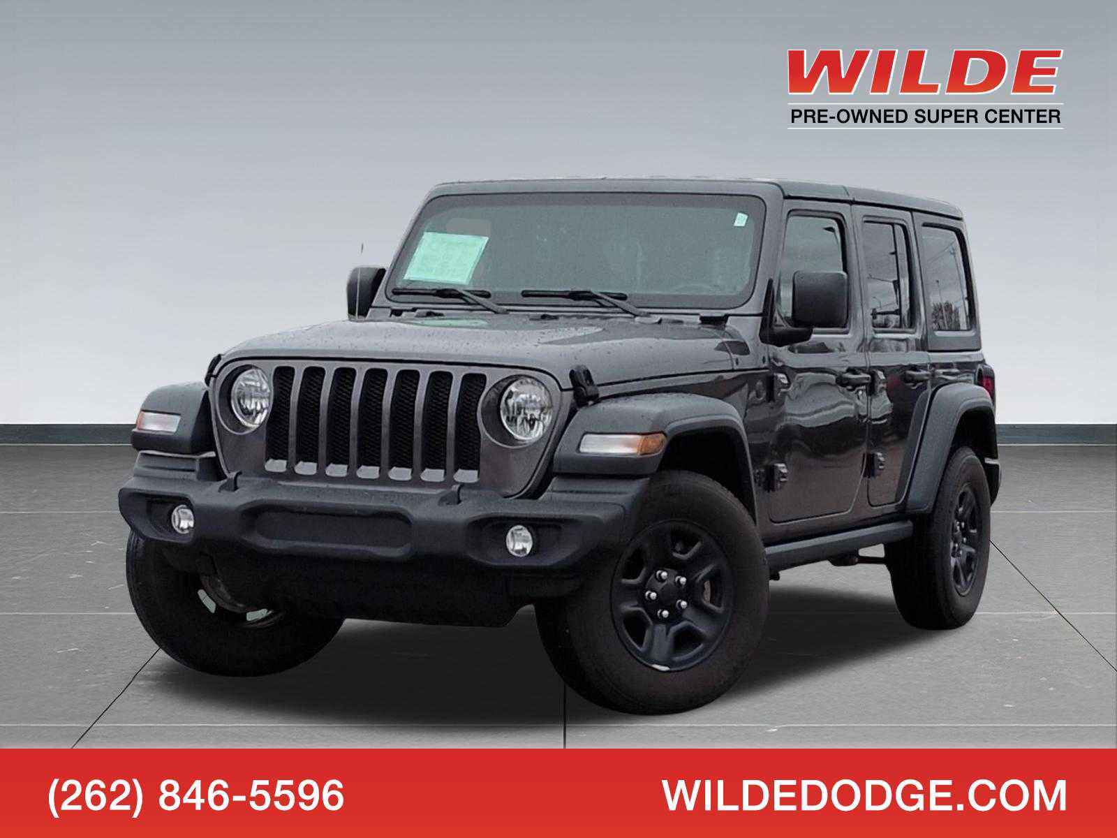 Used 2023 Jeep Wrangler Sport image 1