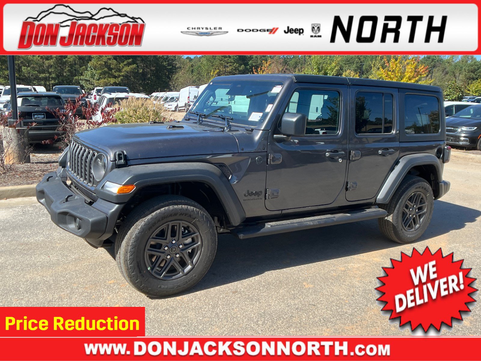 New 2026 Jeep Wrangler Unlimited Sport