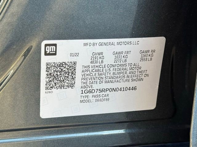 Used 2022 Cadillac CT4 V Blackwing w/ Carbon Fiber 1 Package image 21