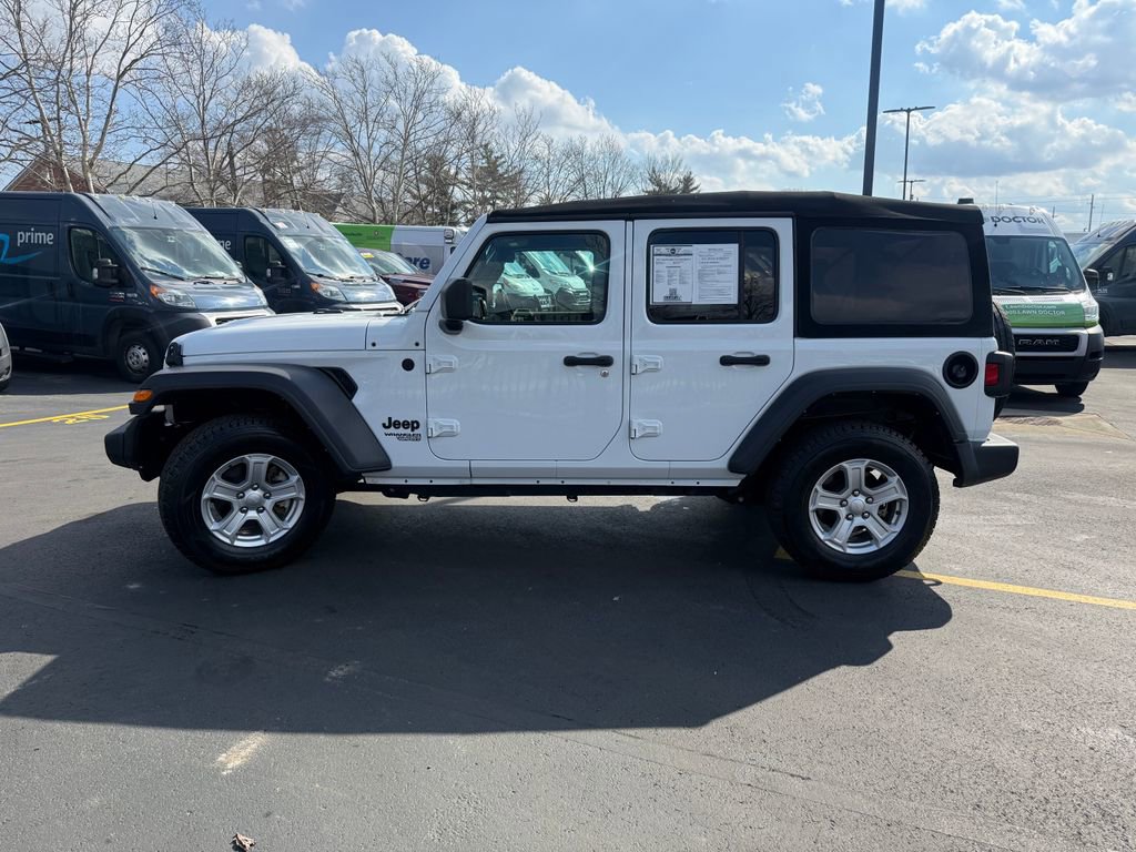 Used 2021 Jeep Wrangler Unlimited Sport image 4