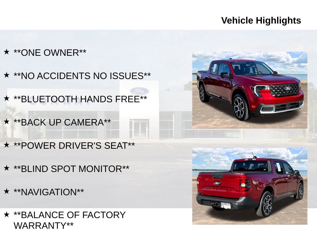 Used 2025 Ford Maverick Lariat w/ 4K Tow Package AWD/4WD image 6