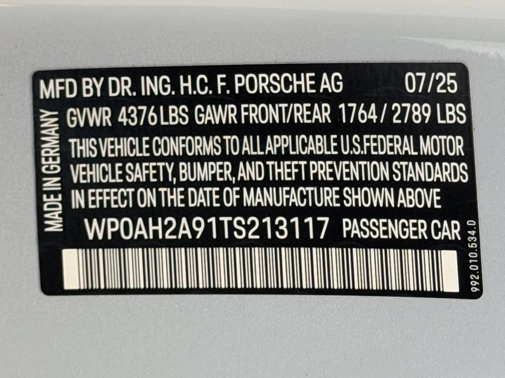 Certified 2026 Porsche 911 Carrera S RWD image 24