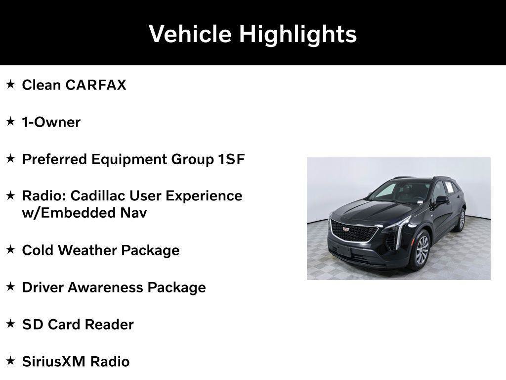 Used 2019 Cadillac XT4 Sport w/ Cold Weather Package FWD image 2