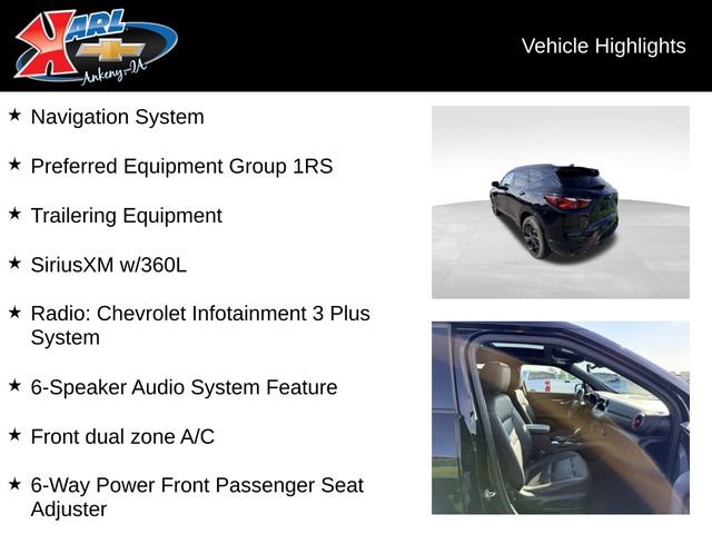 Certified 2020 Chevrolet Blazer RS AWD/4WD image 2