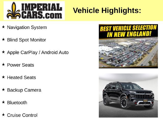 Used 2026 Chevrolet Traverse Z71 w/ LPO, Floor Liner Package AWD/4WD image 8