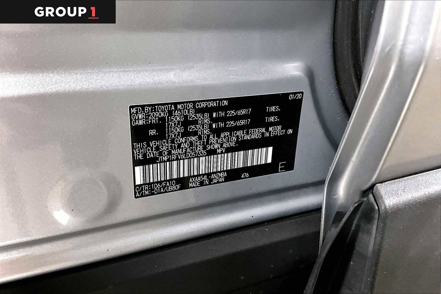 Certified 2020 Toyota RAV4 XLE w/ Convenience Package image 37