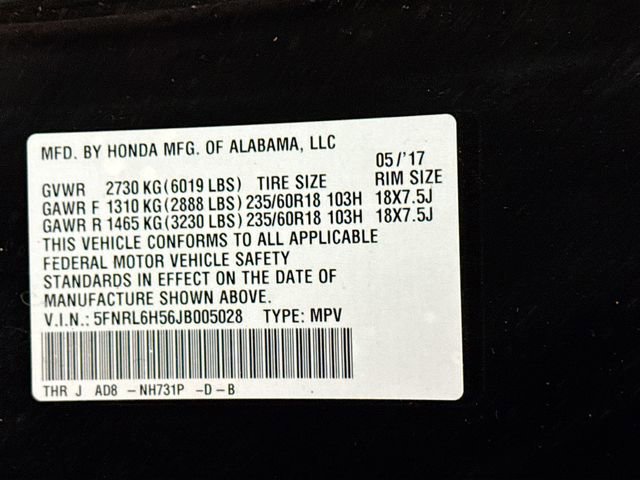 Used 2018 Honda Odyssey EX image 32