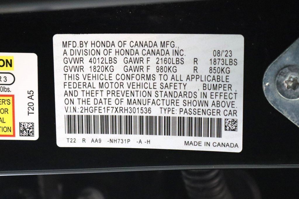 Used 2024 Honda Civic EX image 25