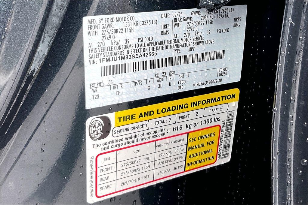 New 2025 Ford Expedition Platinum w/ Driver's Package image 13