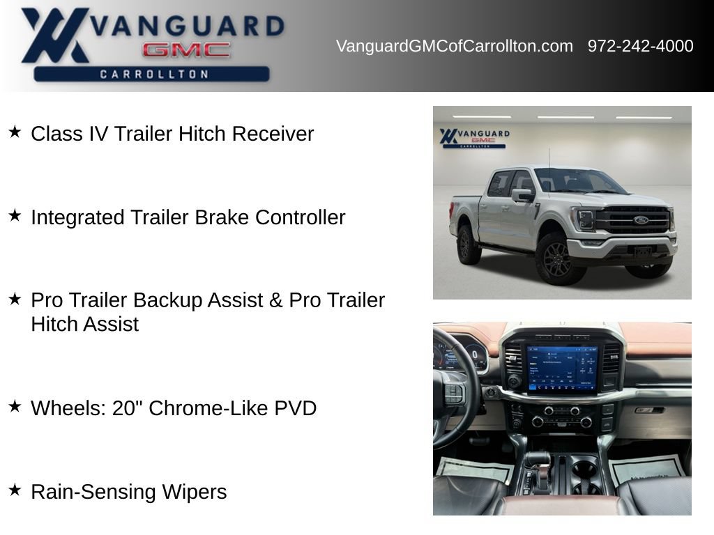 Used 2023 Ford F150 Lariat w/ Equipment Group 502A High AWD/4WD image 24