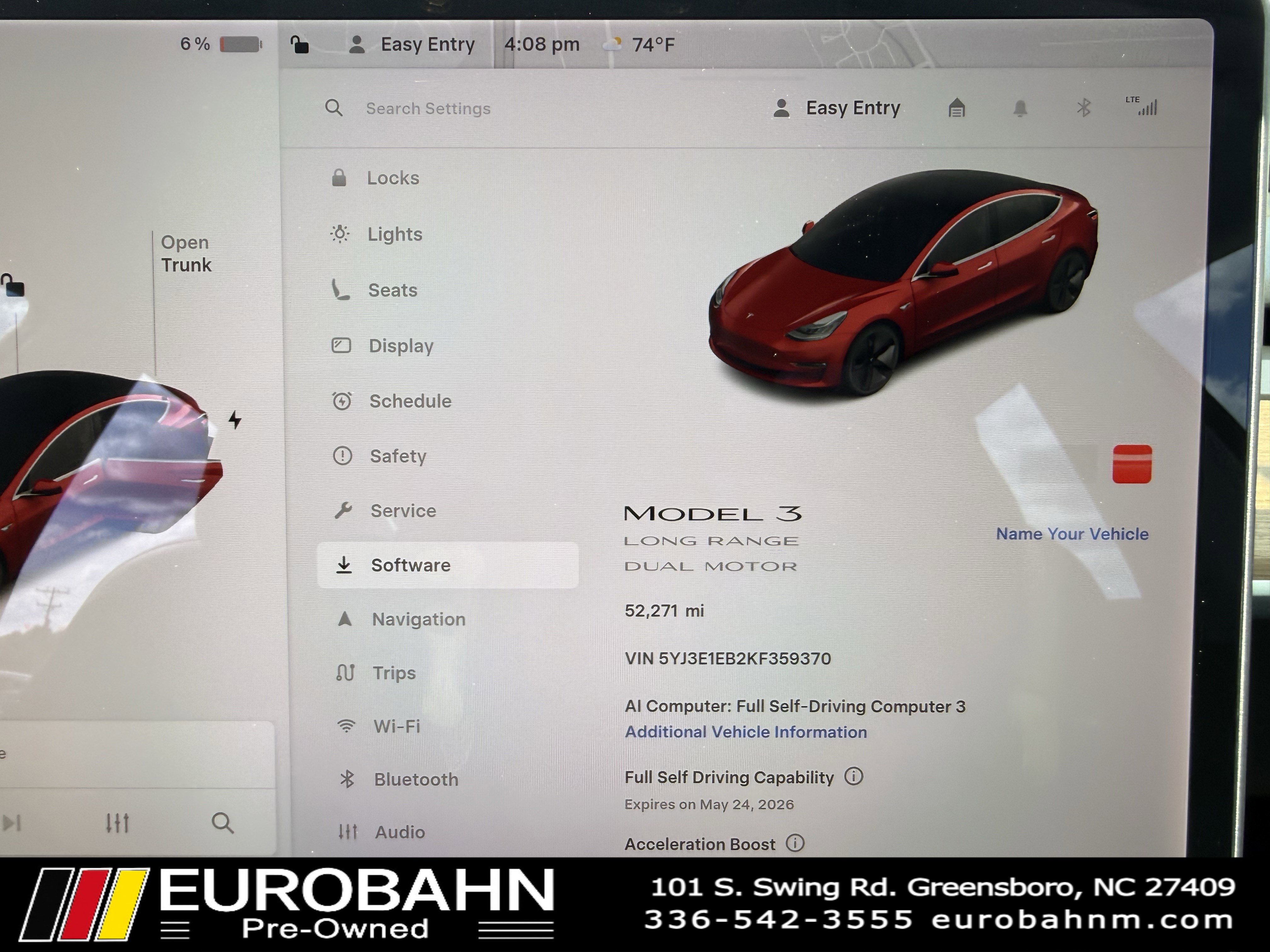 Used 2019 Tesla Model 3 Long Range AWD/4WD image 12