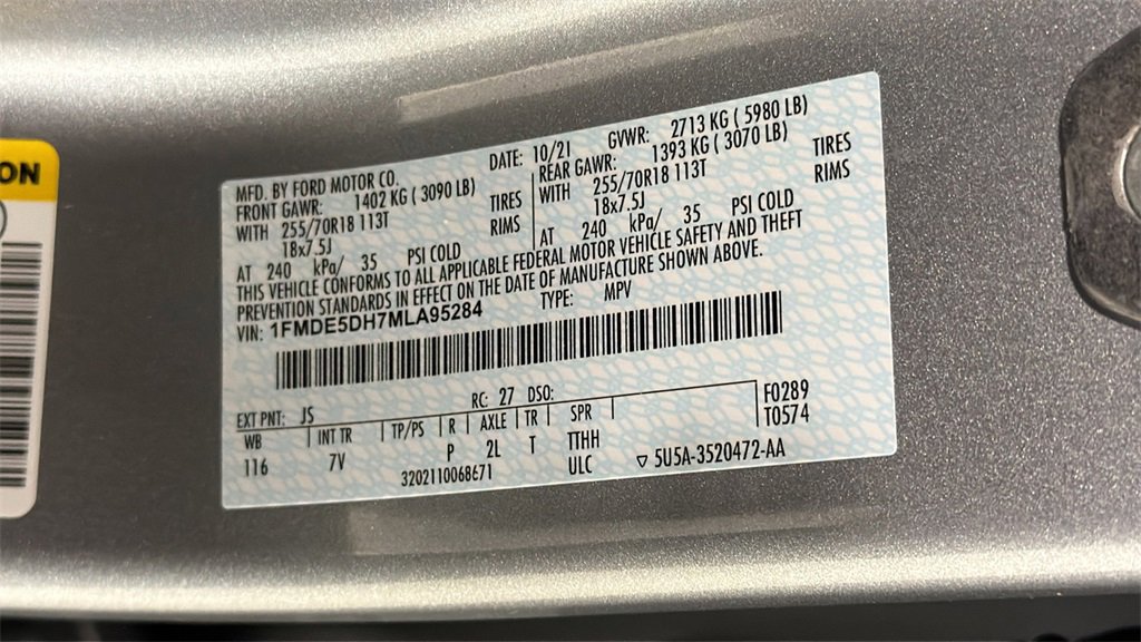 Used 2021 Ford Bronco Outer Banks image 35