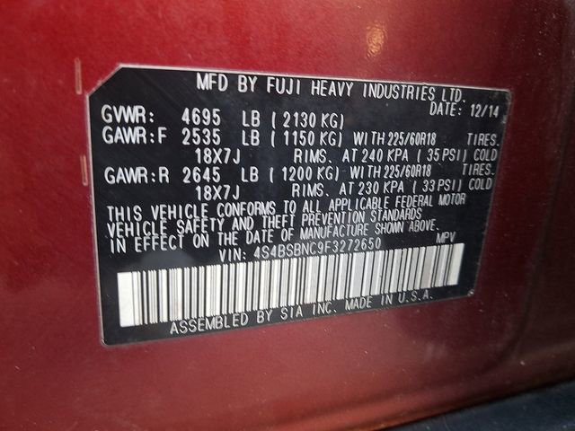 Used 2015 Subaru Outback 2.5i Limited image 28