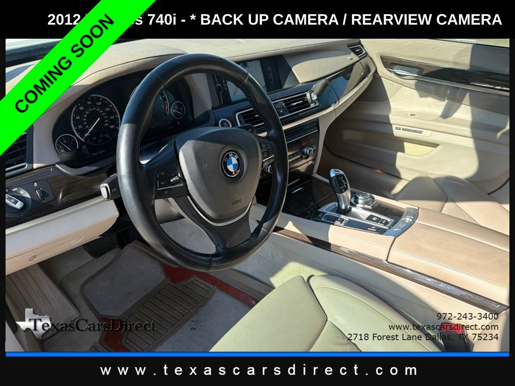 Used 2012 BMW 740i RWD image 7