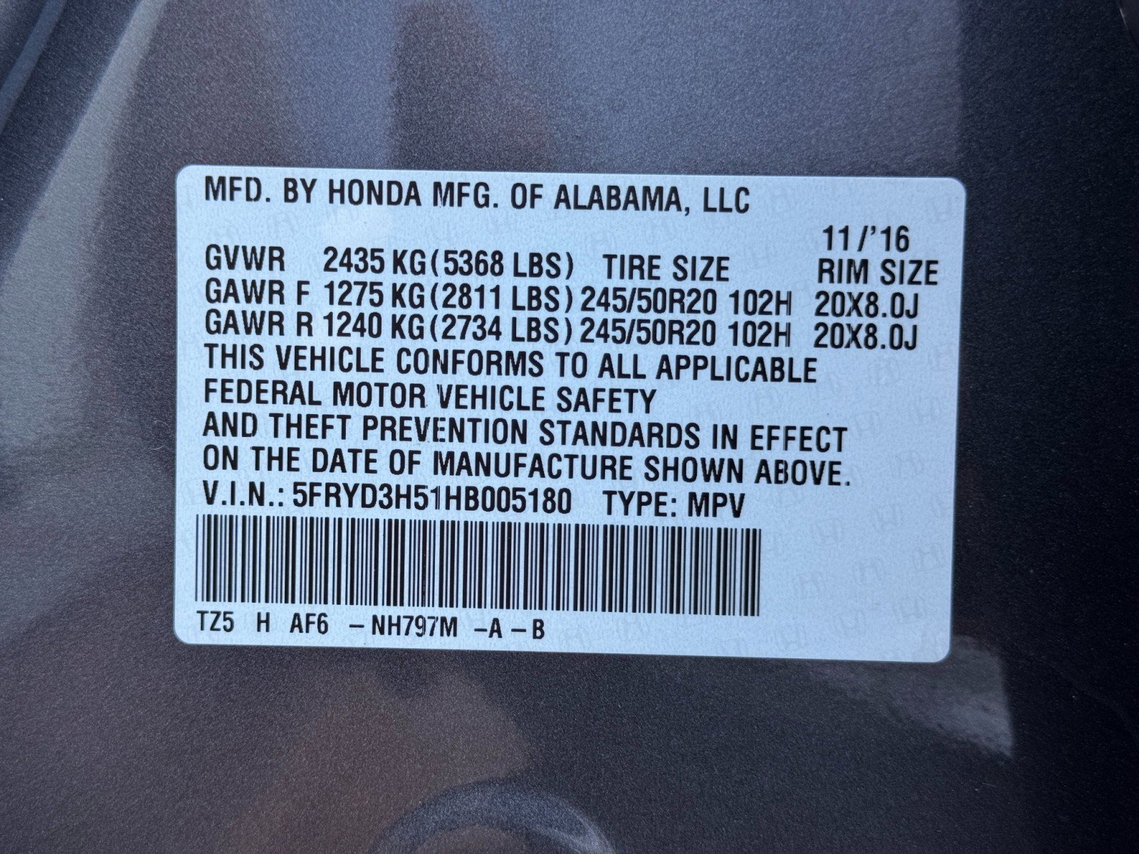 Used 2017 Acura MDX FWD w/ Technology Package image 46