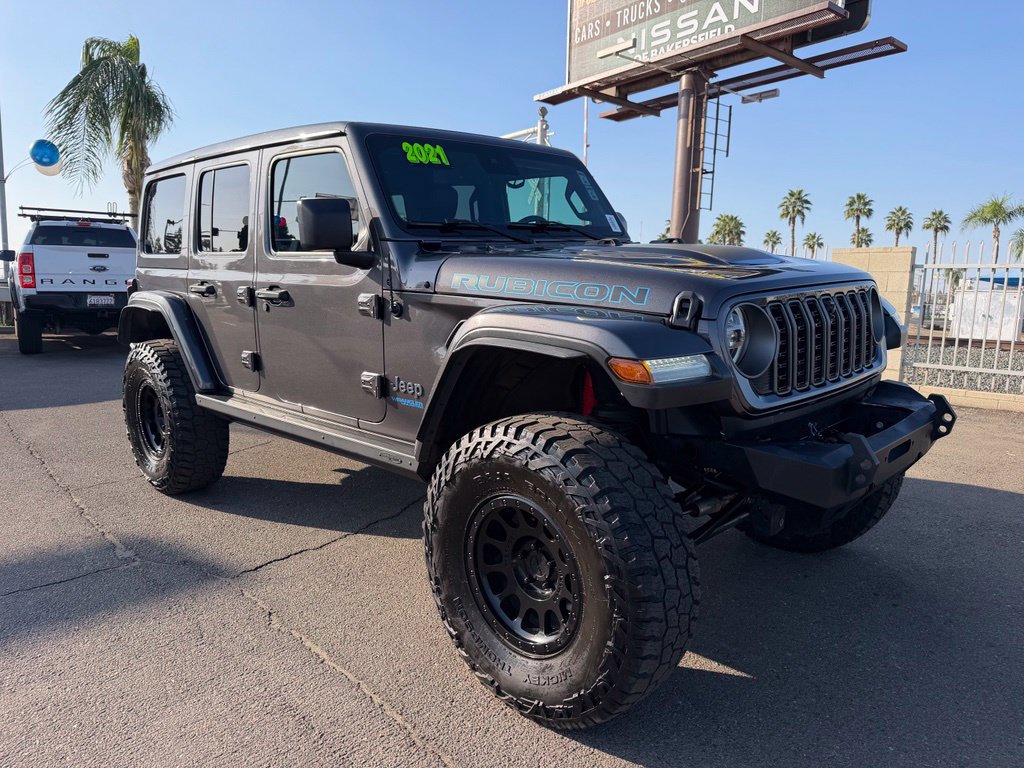 Used 2021 Jeep Wrangler Unlimited Rubicon 4xe w/ Cold Weather Group