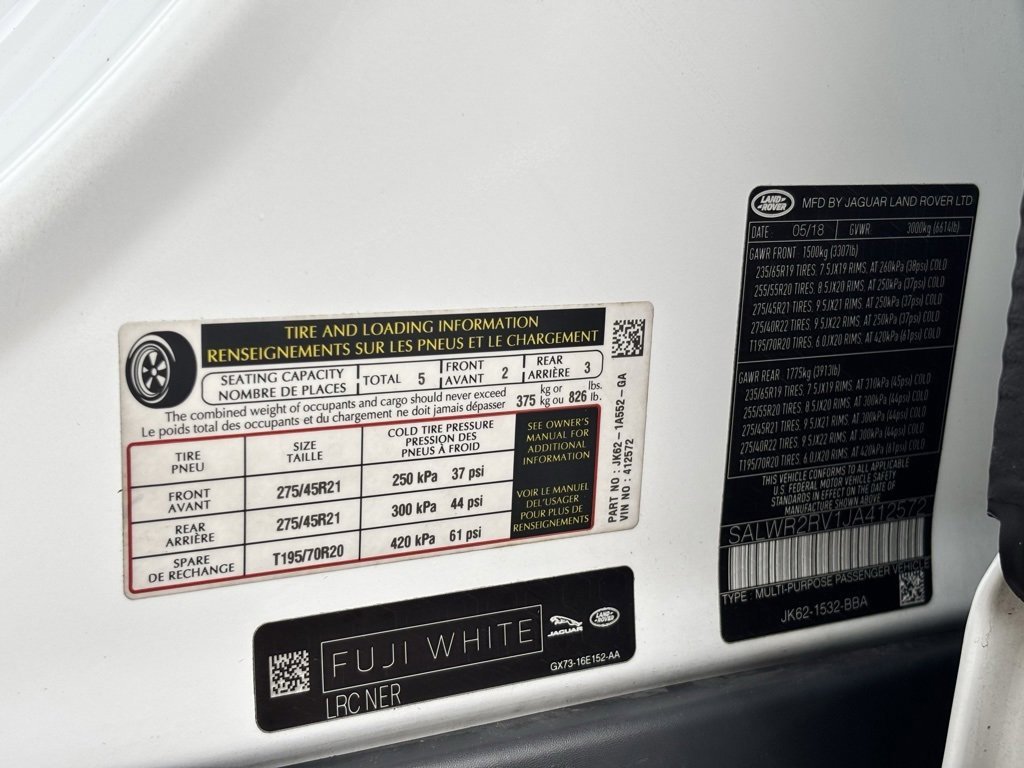 Used 2018 Land Rover Range Rover Sport HSE image 36