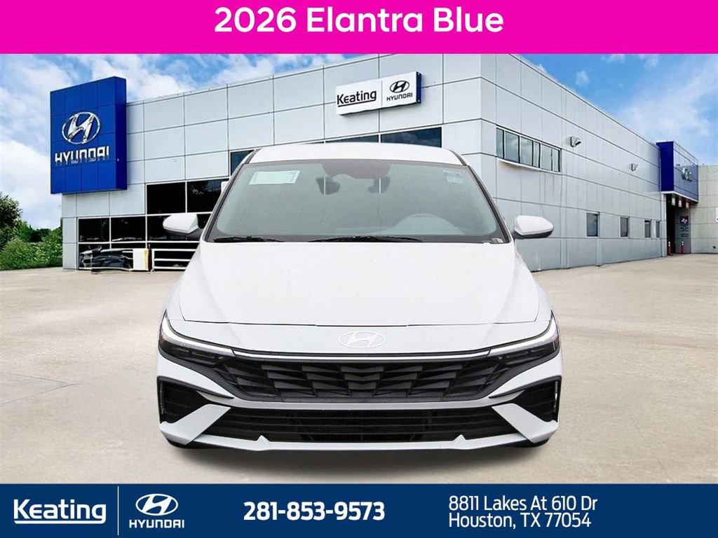 New 2026 Hyundai Elantra Blue w/ Cargo Package image 2
