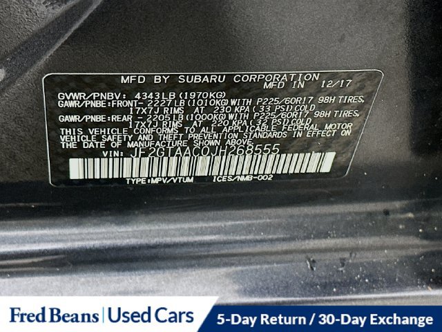 Used 2018 Subaru Crosstrek 2.0i AWD/4WD image 36