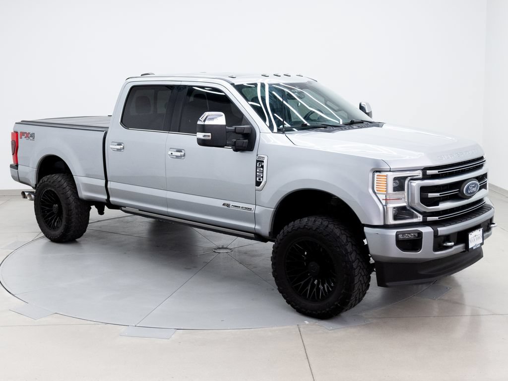 Used 2021 Ford F250 Platinum w/ FX4 Off-Road Package AWD/4WD image 66