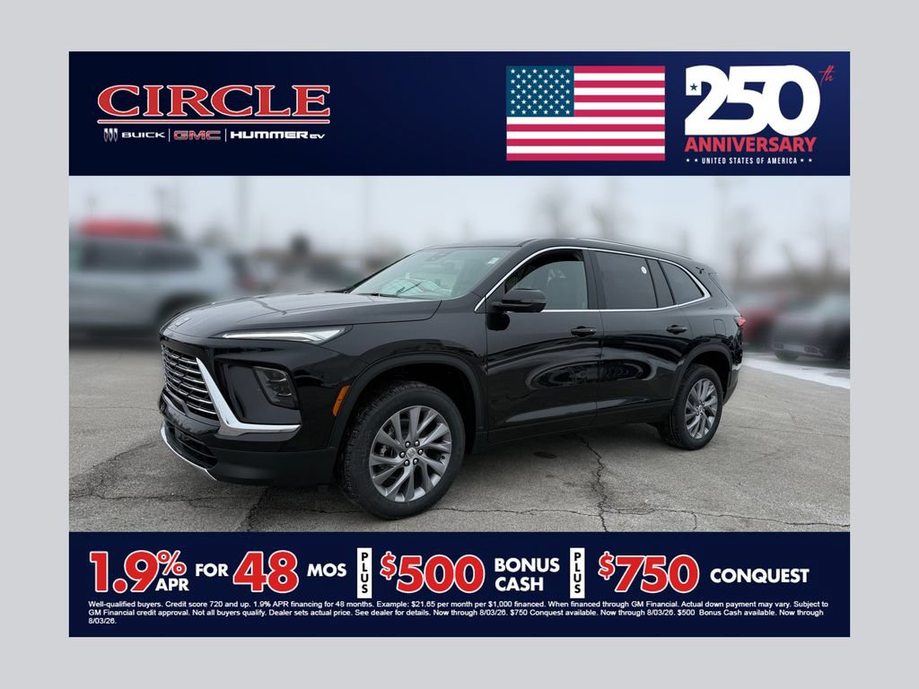 New 2026 Buick Enclave Preferred w/ Power Package FWD 360° Tour