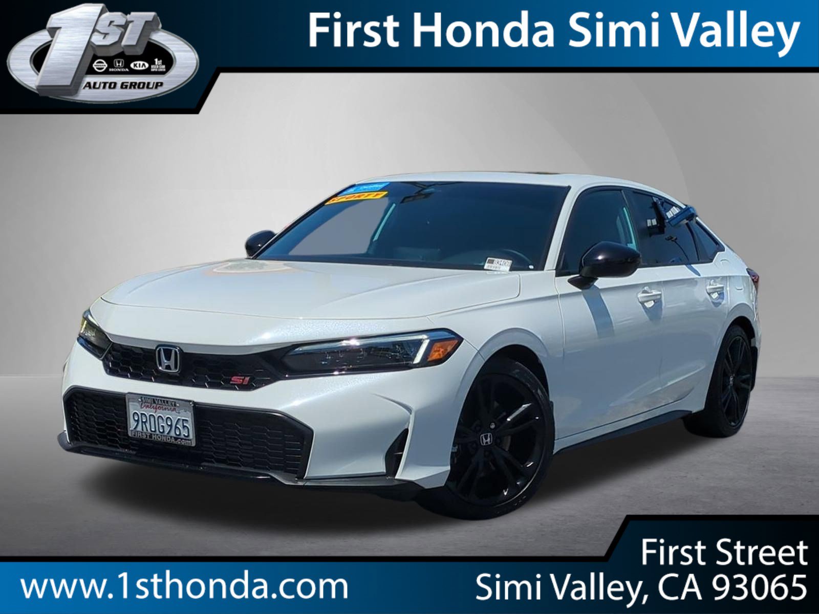 Certified 2025 Honda Civic Si image 1