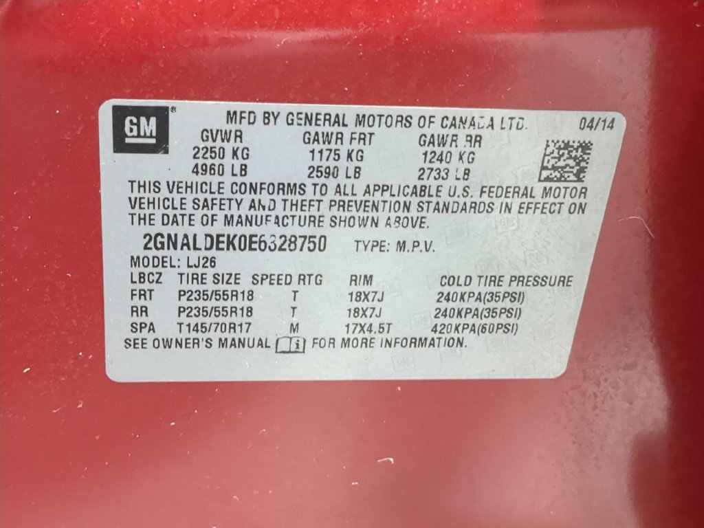 Used 2014 Chevrolet Equinox LTZ FWD image 39