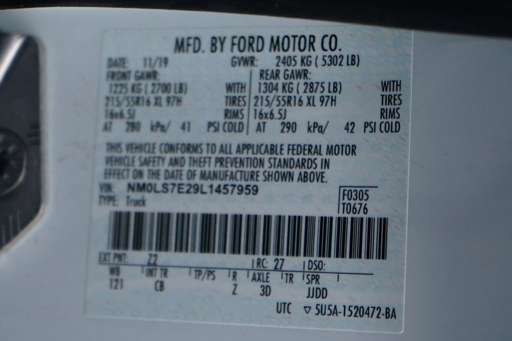 Used 2020 Ford Transit Connect XL FWD image 41
