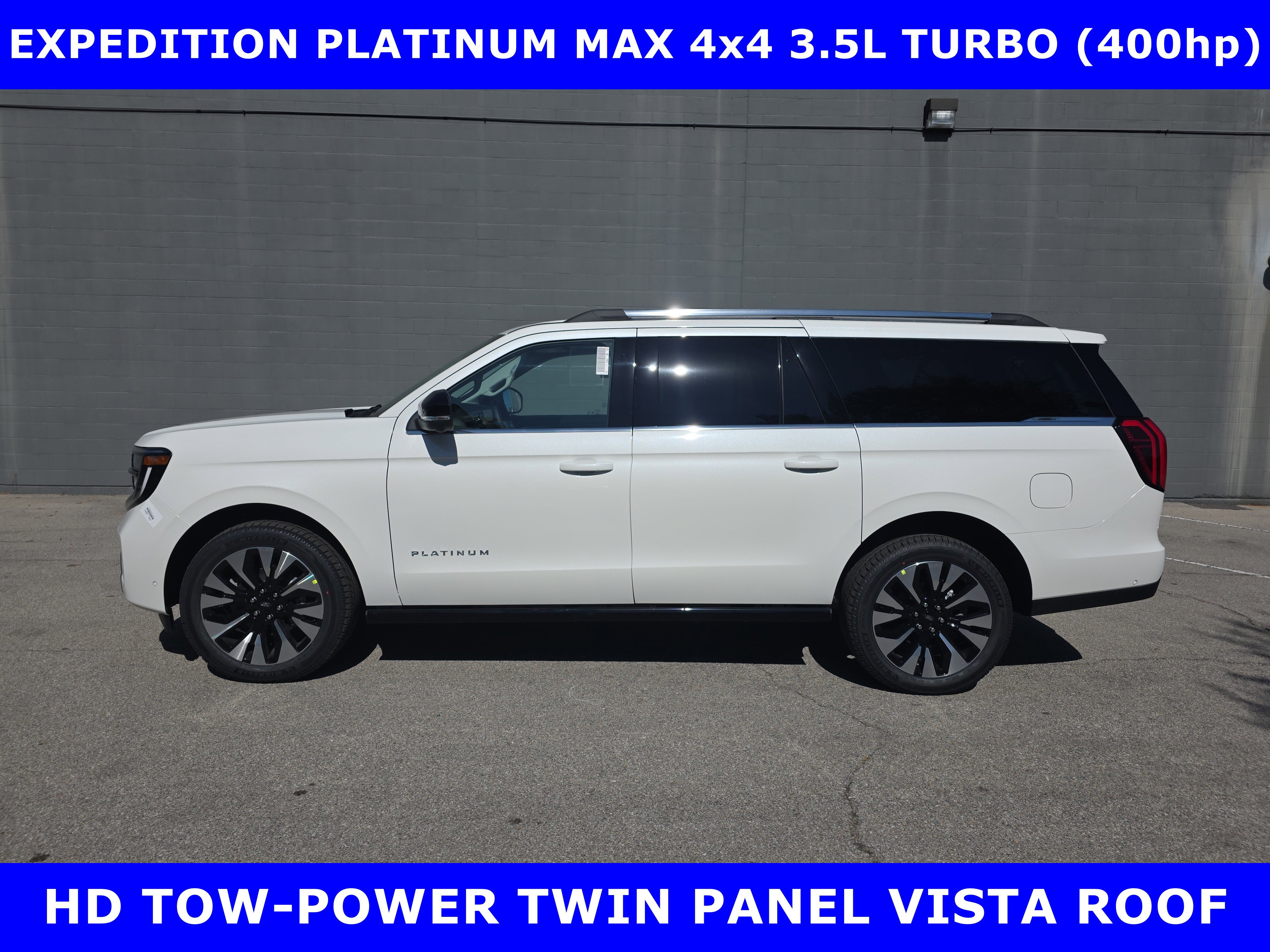 New 2025 Ford Expedition Max Platinum w/ Driver's Package image 1