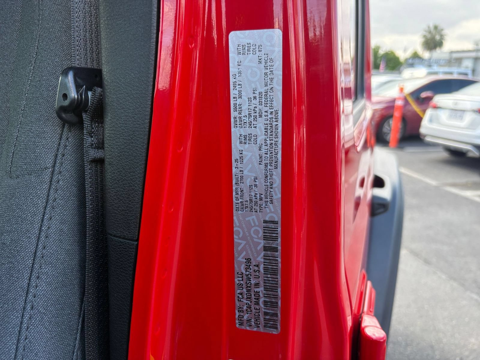 Used 2025 Jeep Wrangler Unlimited Sport AWD/4WD image 28