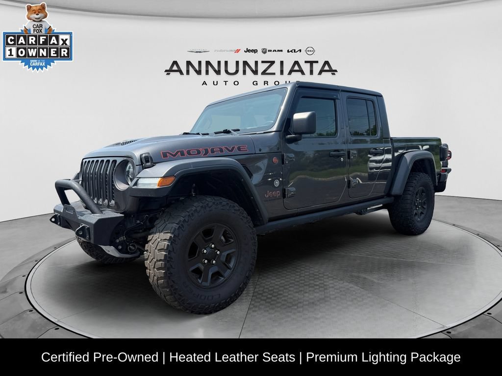 Certified 2022 Jeep Gladiator Mojave w/ LED Lighting Group AWD/4WD image 1