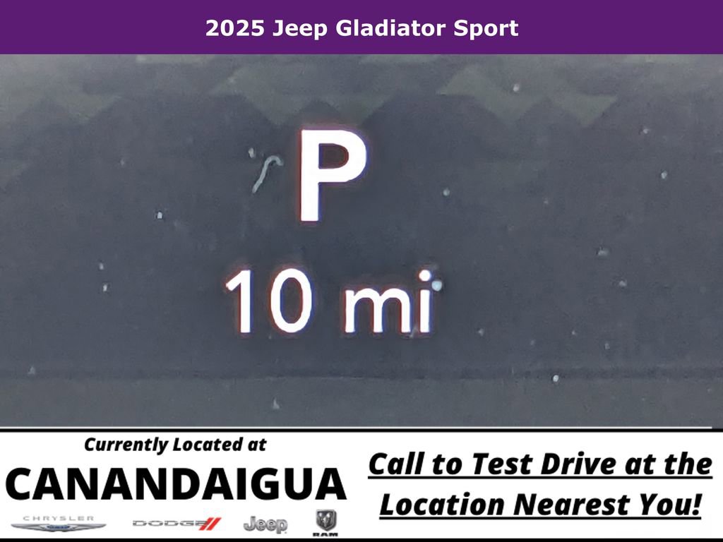 New 2025 Jeep Gladiator Sport AWD/4WD image 21