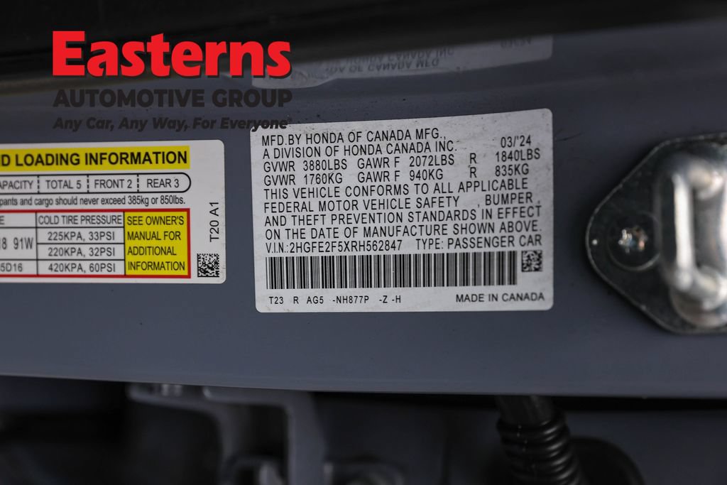 Used 2024 Honda Civic Sport image 33