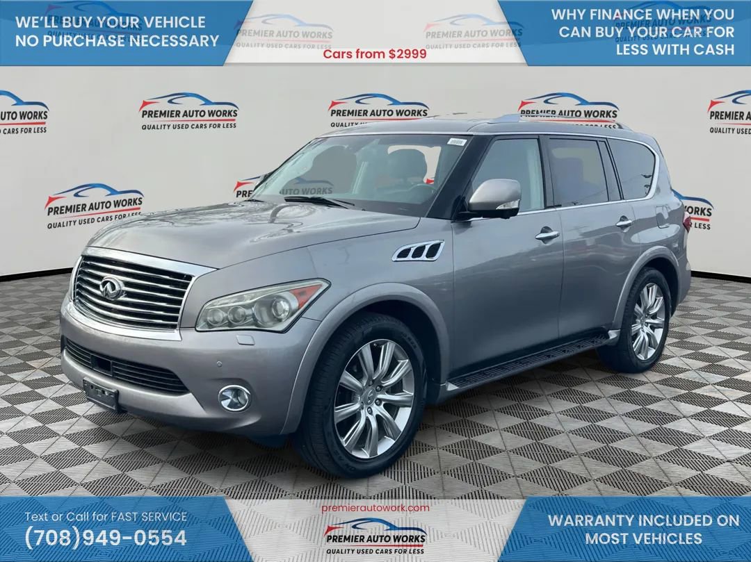 Used 2013 INFINITI QX56 4WD w/ Deluxe Touring Pkg