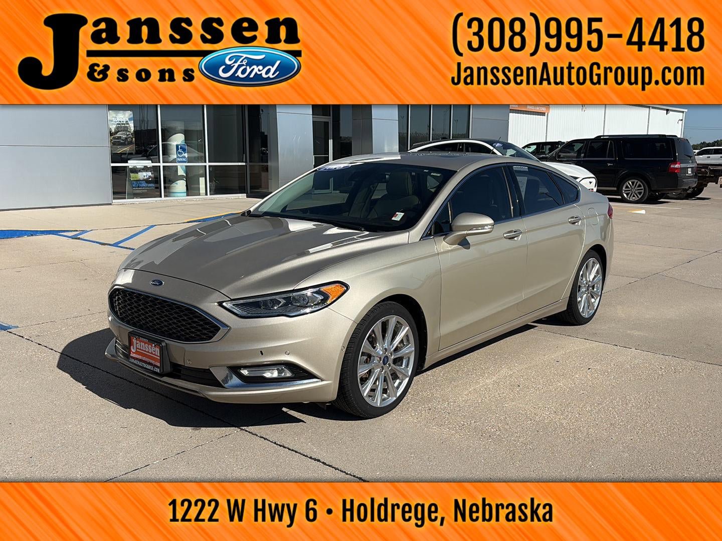 Used 2018 Ford Fusion Platinum FWD image 1