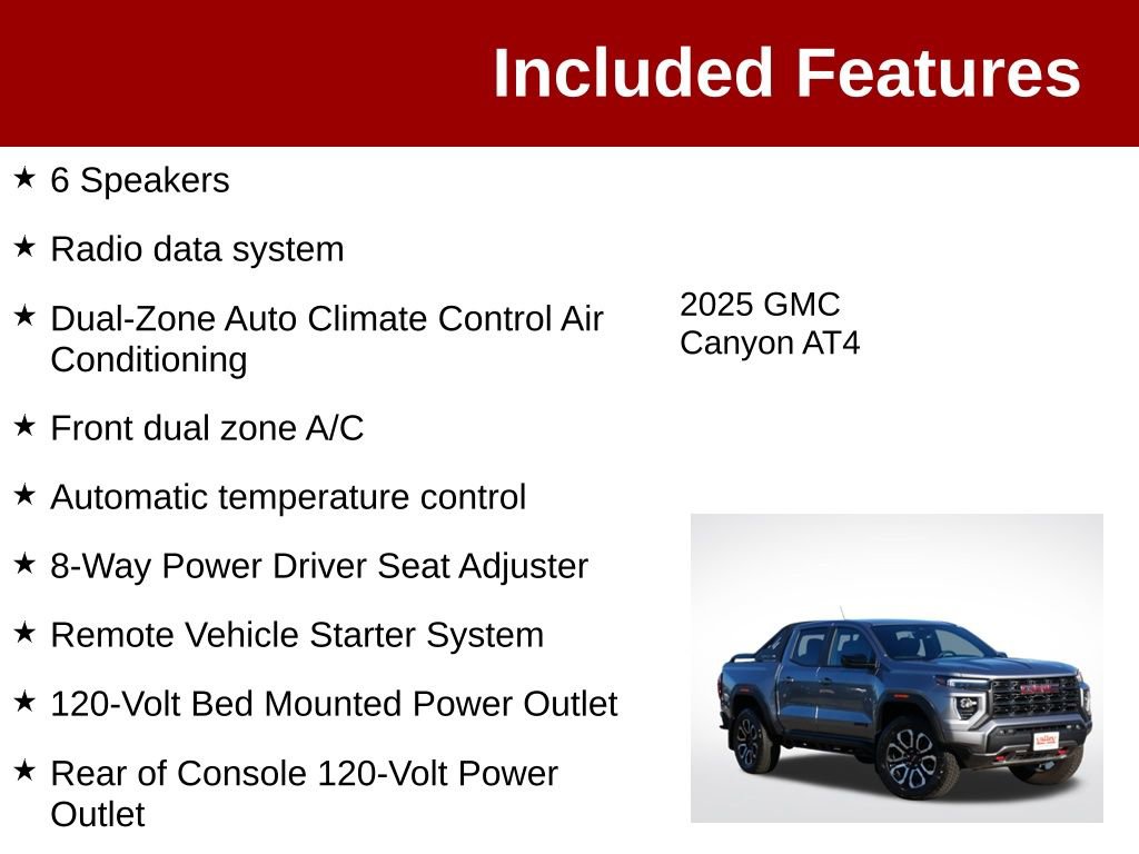 Used 2025 GMC Canyon AT4 w/ Nightfall Edition AWD/4WD image 4