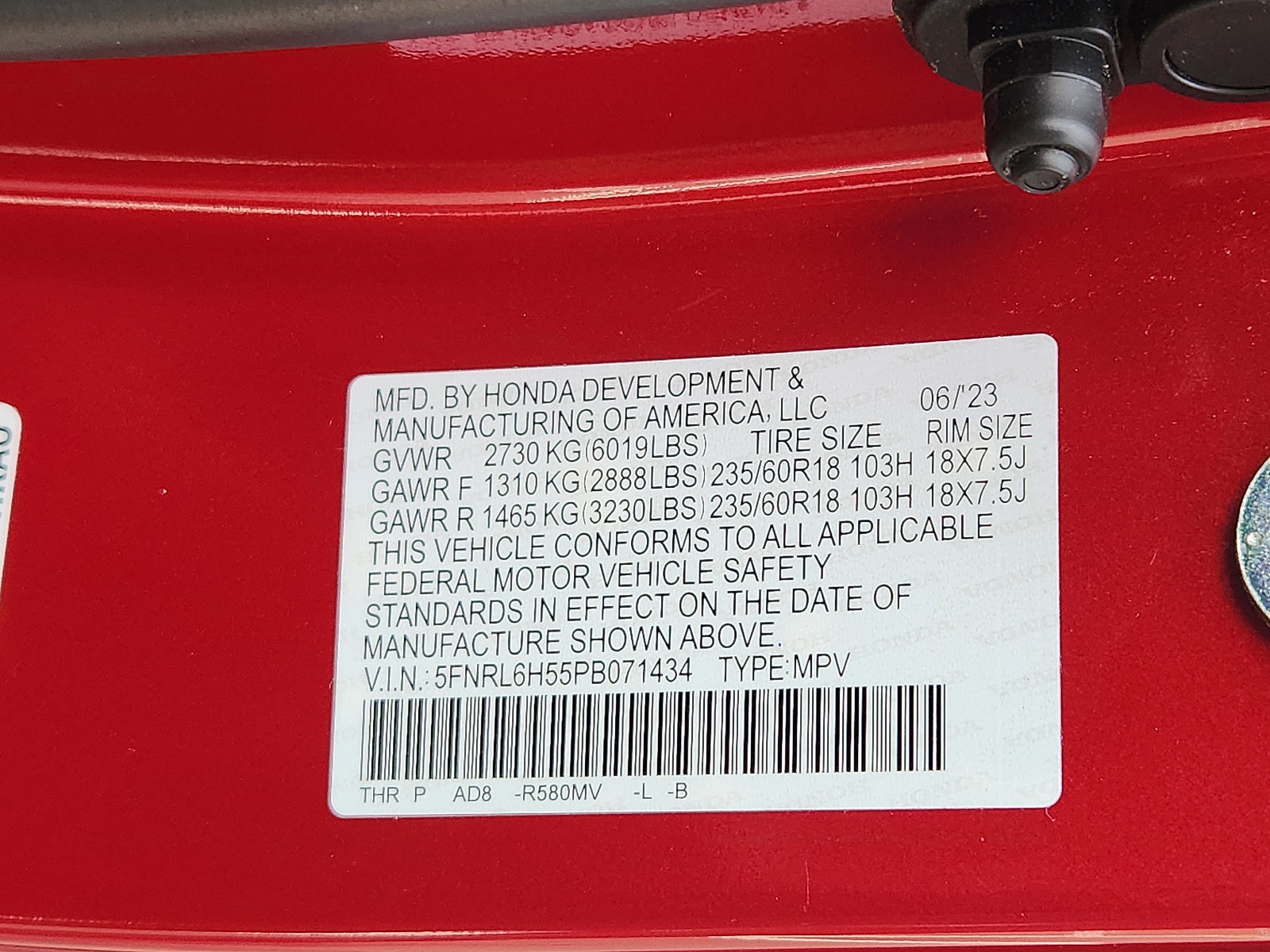 Used 2023 Honda Odyssey EX image 26