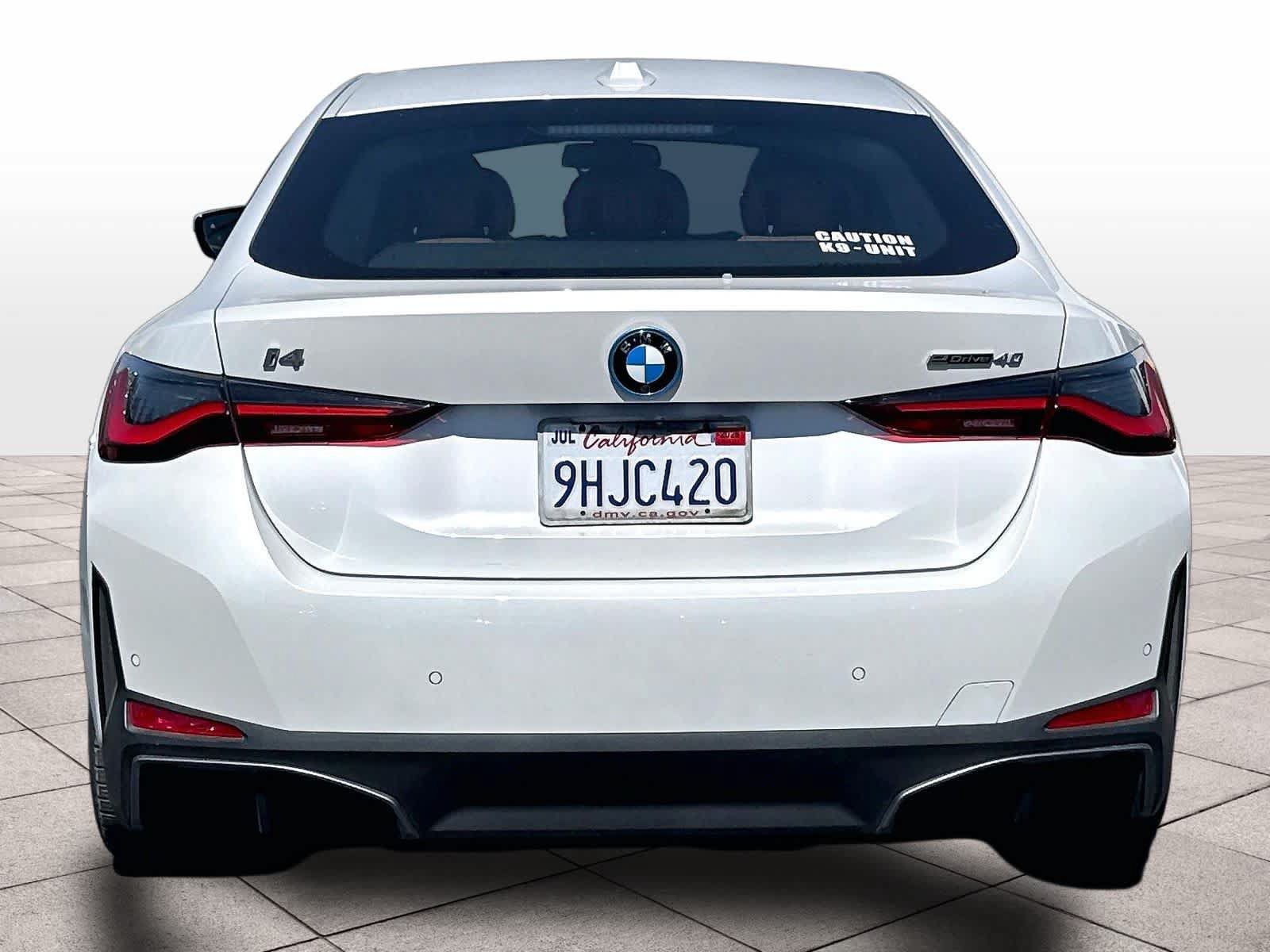 Used 2023 BMW i4 eDrive40 w/ Premium Package RWD image 8