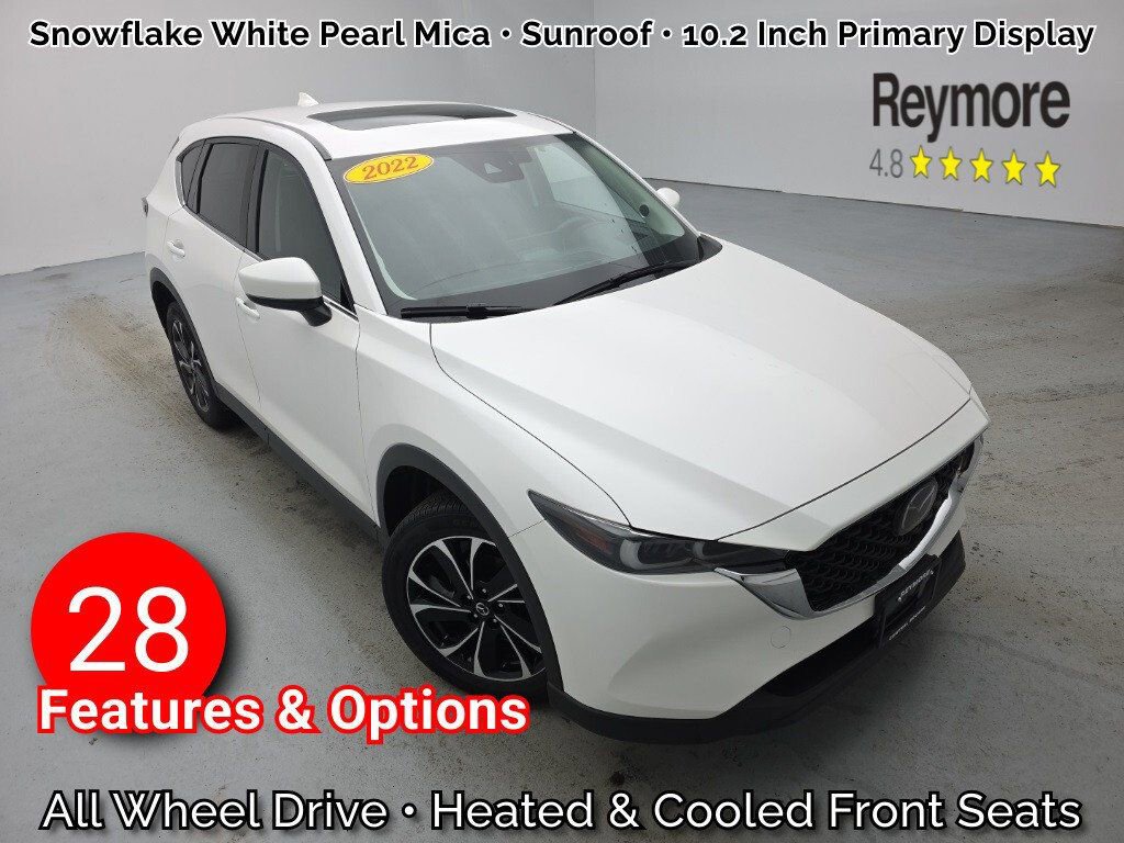 Used 2022 MAZDA CX-5 AWD 2.5 S w/ Premium Plus Pkg image 1