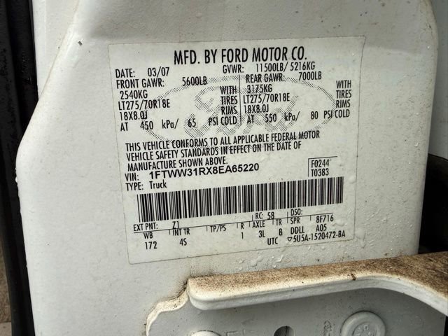 Used 2008 Ford F350 Lariat AWD/4WD image 12