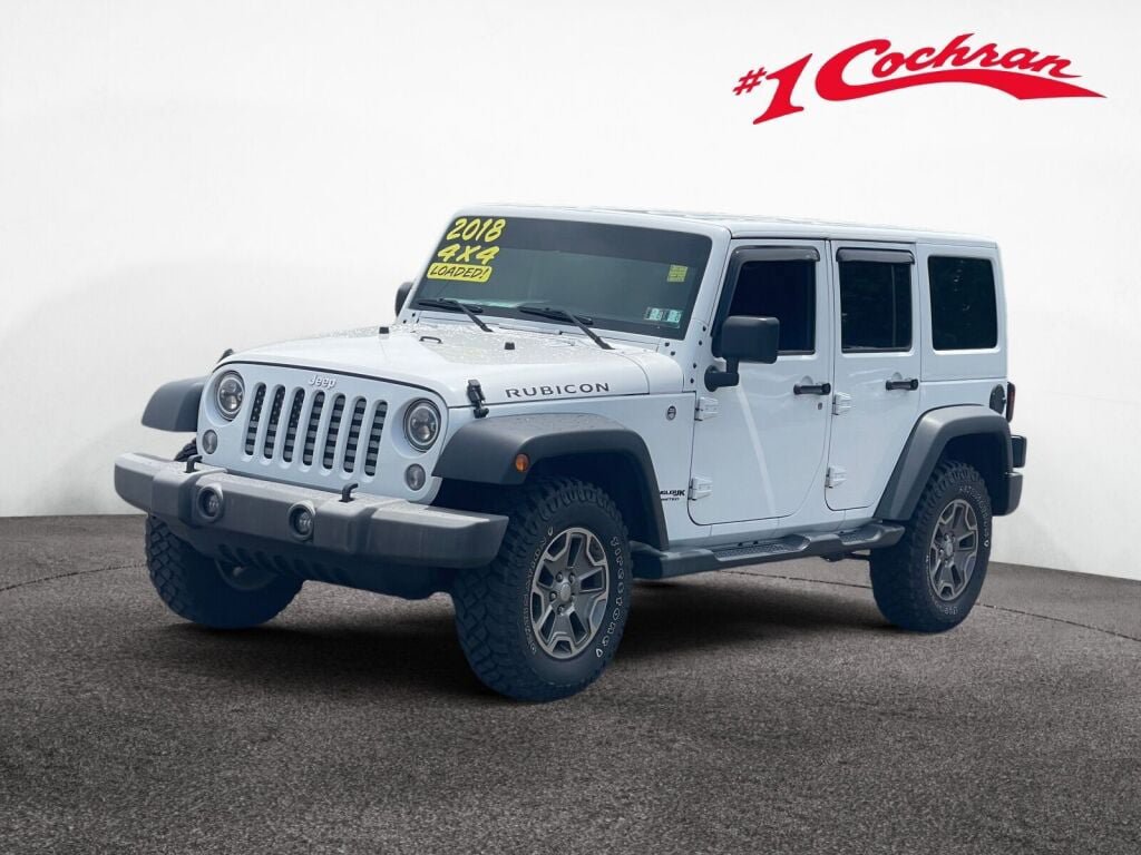 Used 2018 Jeep Wrangler Unlimited Rubicon w/ Cold Weather Group AWD/4WD image 31