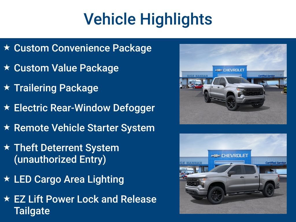 New 2026 Chevrolet Silverado 1500 Custom AWD/4WD image 3