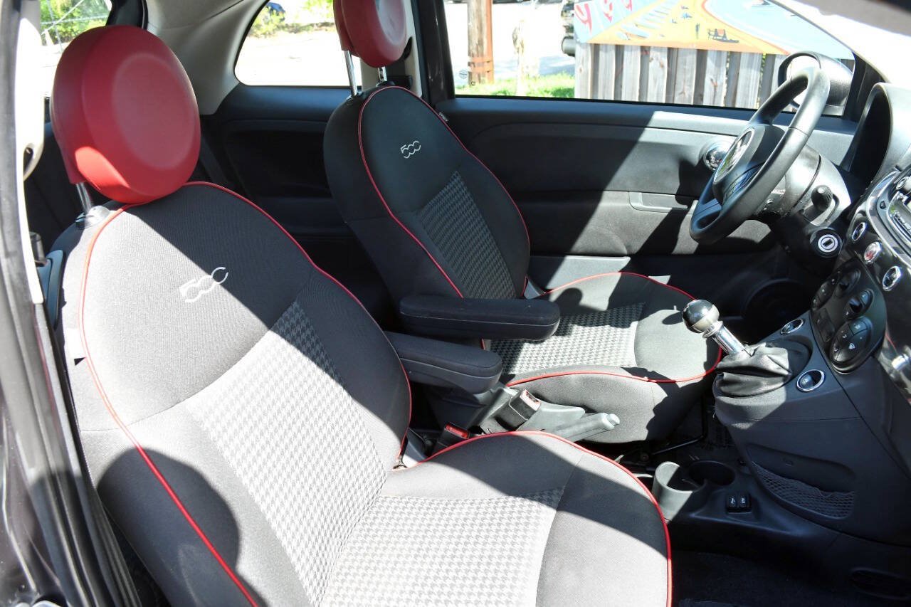 Used 2017 FIAT 500 Pop w/ Sport Appearance Package FWD image 38