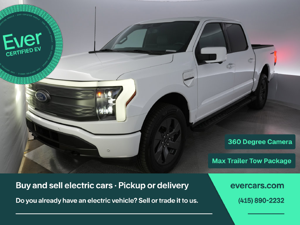 Used 2023 Ford F150 Lightning Lariat w/ Max Trailer Tow Package AWD/4WD image 1