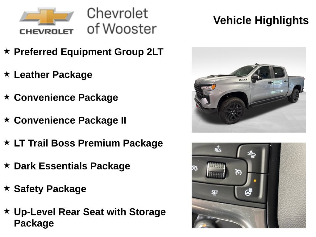 New 2026 Chevrolet Silverado 1500 LT Trail Boss w/ LT Trail Boss Premium Package AWD/4WD image 2