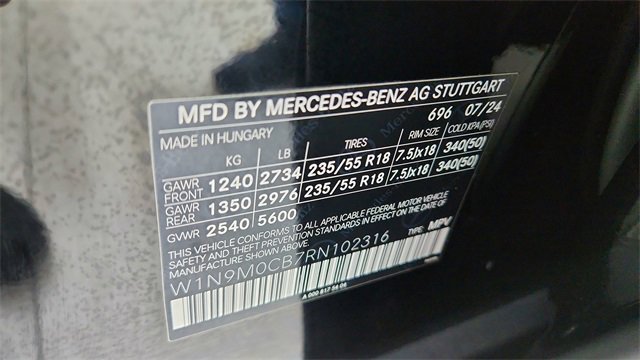 Used 2024 Mercedes-Benz EQB 250+ 250+ w/ Driver Assistance Package image 62